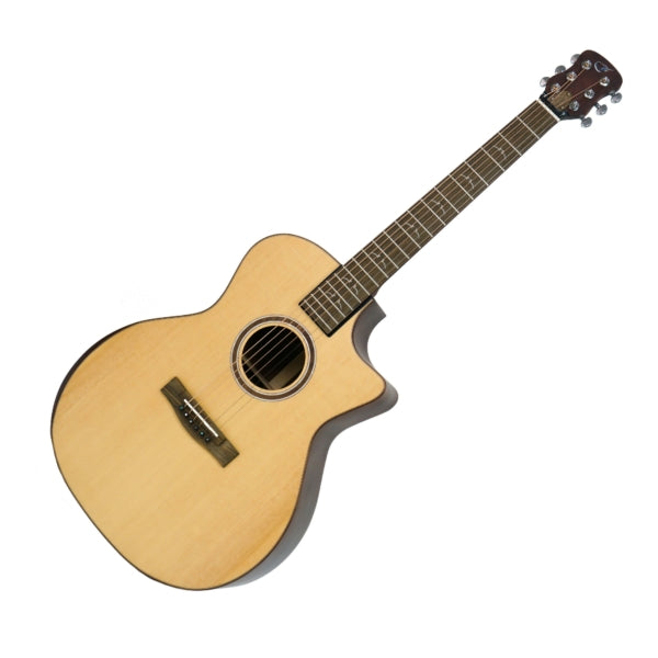 Solid Sitka / Pau Ferro GA Cutaway- FF422C