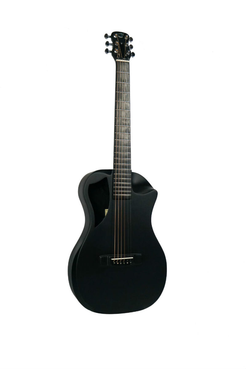 Black Matte Carbon Travel Guitar- OF660M