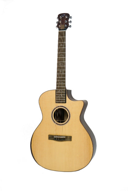 Solid Sitka / Pau Ferro GA Cutaway- FF422C