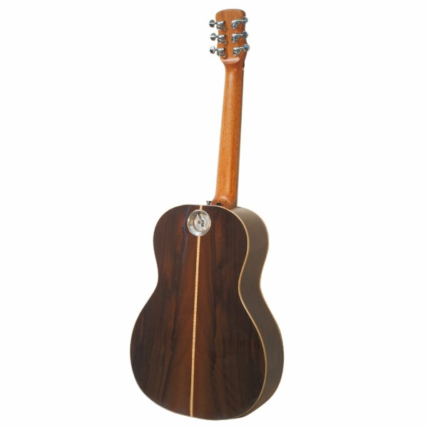 Western Cedar Top, Solid Zircote Back 13-Fret Parlor Travel Guitar- FP59213LTD2