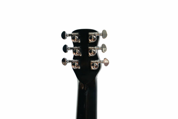 Gloss Black Carbon Travel Guitar – OF660