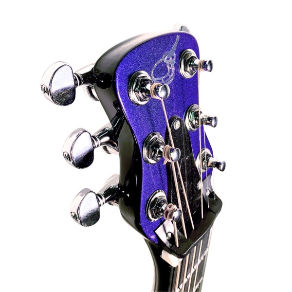 Blue Purple Color-Shift Gloss Carbon Travel Guitar – OF660BP