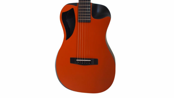 Orange Top Matte Carbon Travel Guitar- OF660O1M