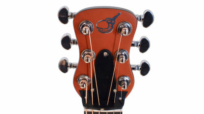 Orange Top Matte Carbon Travel Guitar- OF660O1M