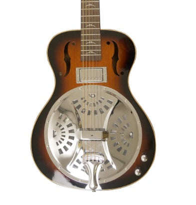 First Class Electric Resonator Mahogany Burst – FR300BE